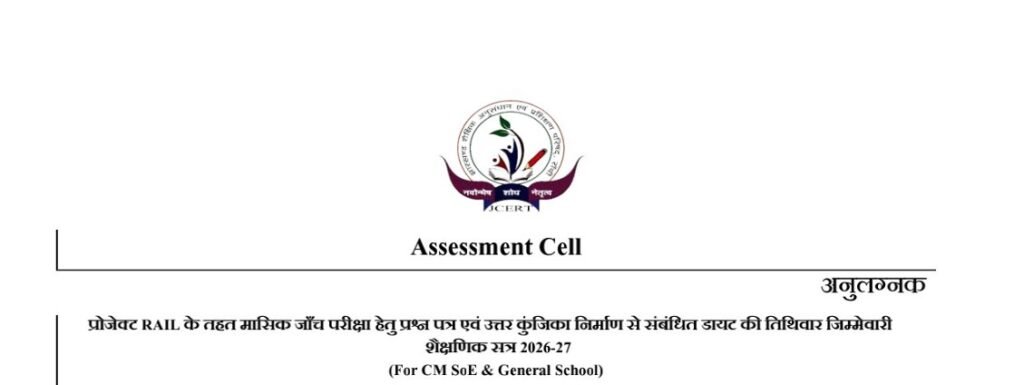 RAIL EXAM SCHEDULE