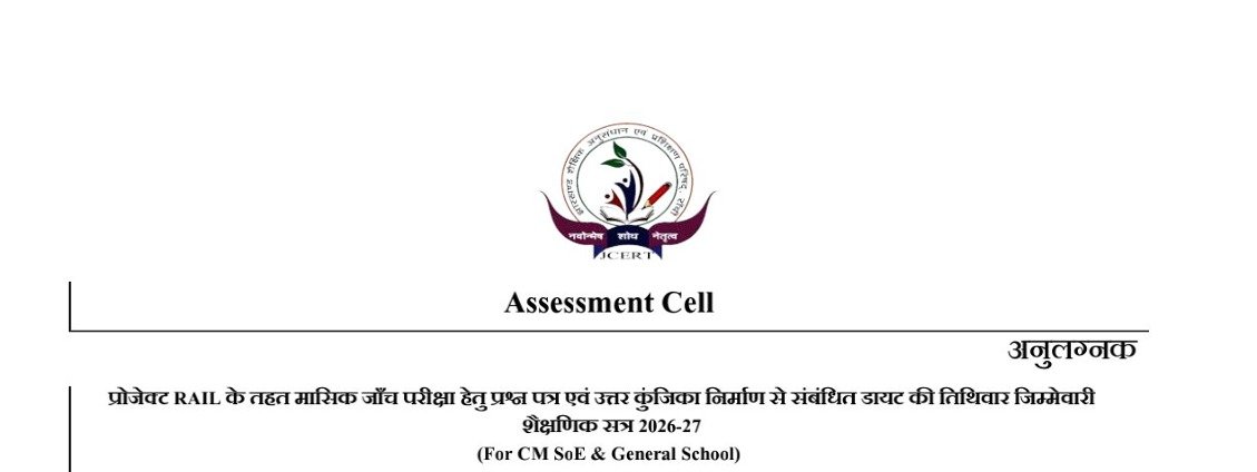 RAIL EXAM SCHEDULE